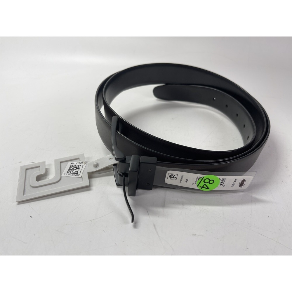 Perry Ellis Portfolio Mens Reversible Belt Size 52 Black & Brown  New